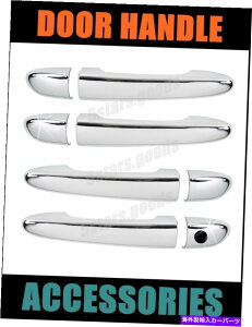 N[Jo[ 2016 Scion Ia Sedan ChromeTChhAnhJo[[fBOgɐݒ Set For 2016 Scion iA Sedan Chrome Side Door Handle Covers Molding Trims