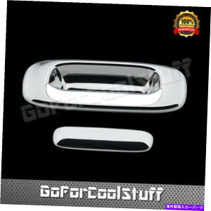 N[Jo[ V{[Vo[hNVbNf2007Ne[Q[gJo[nhtnht For CHEVY Silverado Classic Model 2007 Chrome Tailgate Cover Handle W/O Keyhole
