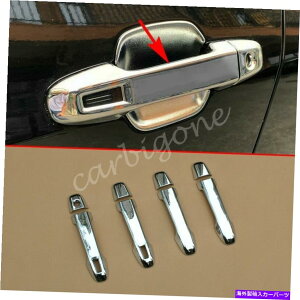 クロームカバー クロムドアハンドルカバートリムスバルフォレスター2019-2021アクセサリーのオーバーレイ Chrome Door Handle Cover Trims Overlay For Subaru Forester 2019-2021 Accessories