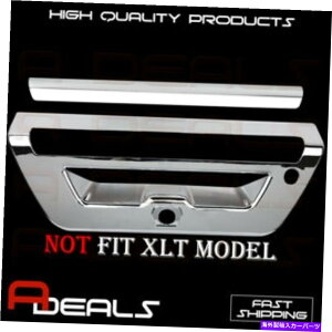 N[Jo[ Ford F-150 2015 17 17 Chrome TailgateJo[tJƃe[[Cgz[ For Ford F-150 2015 16 17 Chrome Tailgate Cover w/ Camera & Tailer light hole