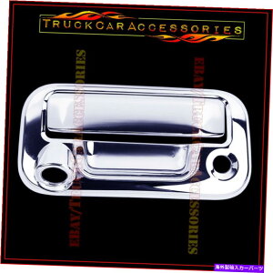 N[Jo[ Ford F150 2004-10 11 2012 2013 2014 Chrome TailgatenhJo[L[J For FORD F150 2004-10 11 2012 2013 2014 Chrome Tailgate Handle Cover Key Camera