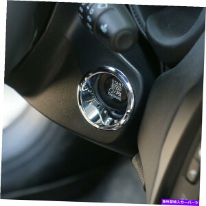 �N���[���J�o�[ Chrome Engine Start Stop�{�^���J�o�[Bezel Decal for Renegade Compass 2017++ Chrome Engine Start Stop Button Cover Bezel Decal for Renegade Compass 2017+�y���s�A���i�z