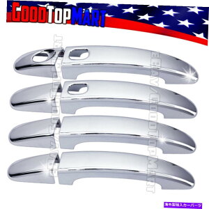 N[Jo[ tH[htH[JX3Z_nb`obN2012-2016N4hAnhJo[wX}[g For Ford FOCUS 3 SEDAN & HATCHBACK 2012-2016 Chrome 4 Door Handle Covers w SMART