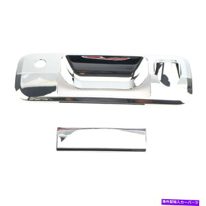 N[Jo[ JL[z[tNe[Q[gnhJo[14-19g^ch4.0L Chrome Tailgate Handle Cover with Camera Keyhole Fits 14-19 TOYOTA TUNDRA 4.0L