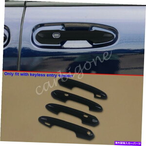 N[Jo[ g^VGi2021-2022ANZT[̍hAnhJo[[fBOg Black Door Handle Cover Mouldings Trims For Toyota Sienna 2021-2022 Accessories