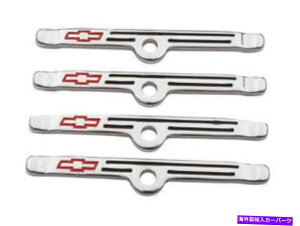 N[Jo[ Pro141-903 Proform 141-903ouJo[z[h_ENvChrome Red BowtieZbg PRO141-903 Proform 141-903 Valve Cover Hold-down Clamps Chrome Red Bowtie Set