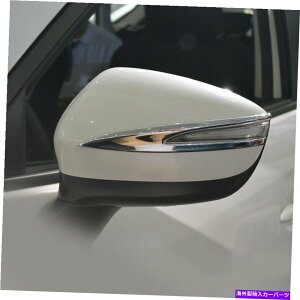 N[Jo[ }c_CX-3iDKjԃTChhAor[EBO~[Jo[gANZT[̏ꍇ For Mazda CX-3 (DK) Car Side Door Rearview Wing Mirror Cover Trim Accessories