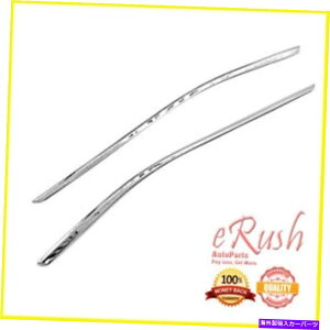 �N���[���J�o�[ �e�X�����f��X 2PCS�N�����w�b�h���C�g�g���������s�[�����X�e�B�b�N For Tesla Model X 2pcs Chrome Headlight Trims Decoration Peel&Stick�y���s�A���i�z