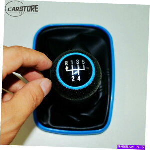 N[Jo[ 5Xs[hu[MAVtgmuJo[XeBbNo[u[cVW{StMK4WFb^ 5 Speed Blue Gear Shift Knob Cover Stick Lever Boot For VW Bora Golf MK4 Jetta