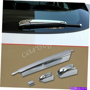 N[Jo[ Jaguar E-Pace 2018-2020ANZT[̃NAtgKXCp[Jo[g Chrome Rear Windshield Wiper Cover Trims For Jaguar E-Pace 2018-2020 Accessories