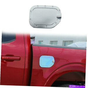クロームカバー Ford F150 2021-22 ChromeのABS燃料フィラードアガソリンタンクキャップカバーアクセサリー ABS Fuel Filler Door Gas Tank Cap Cover Accessories for Ford F150 2021-22 Chrome