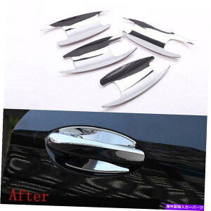 �N���[���J�o�[ 4PCS ABS�J�[�h�A�n���h���{�E�������Z�f�XC�N���XGLC�N���X�p�̃N���������J�o�[ 4pcs ABS Car Door Handle Bowl Chrome Decor Cover For Mercedes C-Class GLC-Class�y���s�A���i�z