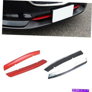 N[Jo[ }c_CX-5 CX5 2017-2020 kftg[VOOO̎̃Jo[g2pcs For Mazda CX-5 CX5 2017-2020 KF Front Racing Grille Grill Around Cover Trim 2pcs