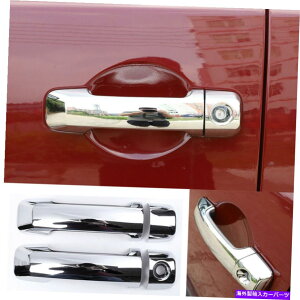 N[Jo[ g^FJN[U[2007-2021GNXeATChhAnhJo[ABS Chrome×4 Fit for Toyota FJ Cruiser 2007-2021 Exterior Side Door Handle Cover ABS Chrome×4