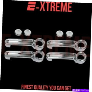 N[Jo[ W[vO[07-15N4hAnhJo[tq̌ FOR JEEP WRANGLER 07-15 CHROME 4 DOORS HANDLES COVERS W/OUT PASSENGER KEYHOLE