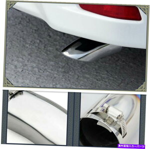 N[Jo[ g^RAV4̃XeXAGL][Xg}t[`bvGhpCvJo[2013-2018 Stainless Rear Exhaust Muffler Tip End Pipe Cover For Toyota RAV4 2013-2018