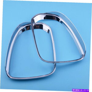 N[Jo[ {{XC60ɓK18 XC90 15-18NTChhA~[t[Jo[g2PCS Fit for Volvo XC60 18 XC90 15-18 Chrome Side Door Mirror Frame Cover Trim 2pcs