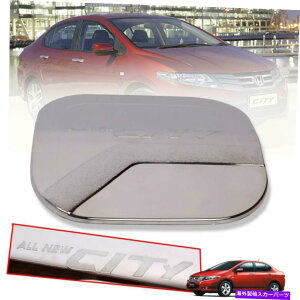 N[Jo[ tBbg08-14z_VeBSo[h4hAR^NLbvJo[gVCN Fit 08-14 Honda City S Ballade 4 Door Fuel Oil Tank Cap Cover Trim Shine Chrome