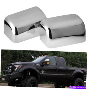�N���[���J�o�[ Ford F250 F350 Super Duty 08-16��2x Chrome Side Door Half Top Mirror�J�o�[ 2x Chrome Side Door Half Top Mirror Cover For Ford F250 F350 Super Duty 08-16