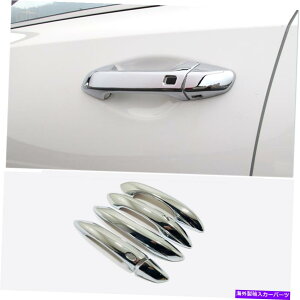N[Jo[ ABSNGNXeAhAnh2022c[\q_C̃{EJo[g ABS Chrome Exterior Door Handles Bowl Cover Trim For 2022 TUCSON Hyundai