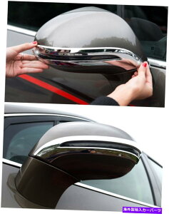 N[Jo[ Buick envision 2016-2018Ar[TCh~[Jo[[fBOg2pc Chrome FOR Buick Envision 2016-2018 Rear View Side Mirror Cover Molding Trim 2PC