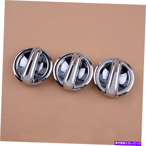 N[Jo[ NGARRg[mugJo[W[vO[JK 2007-2010̃tBbg Chrome Air Condition Control Knob Trim Cover Fits For Jeep Wrangler JK 2007-2010
