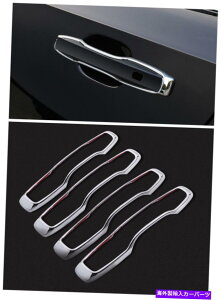 N[Jo[ {{XC60 2018 2019̃NhAnht[Jo[g Chrome door handle Frame cover trims For Volvo XC60 2018 2019