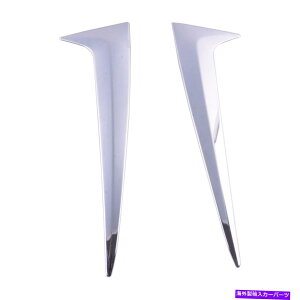 N[Jo[ 2xNAEBhEgCAOJo[gg^VGi2021-2022ɓKĂ܂ 2x Chrome Rear Window Triangle Cover Trim Decor Fit for Toyota Sienna 2021-2022