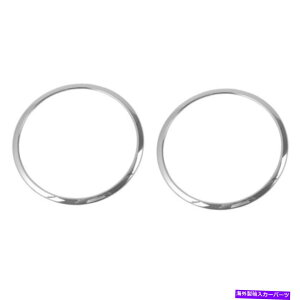 �N���[���J�o�[ �����O���[JK 2008-2014�N�����J�[���[�t�X�s�[�J�[�J�o�[�g���������O2pcs FOR Wrangler JK 2008-2014 Chrome Car Roof Speaker Cover Trim Ring 2pcs