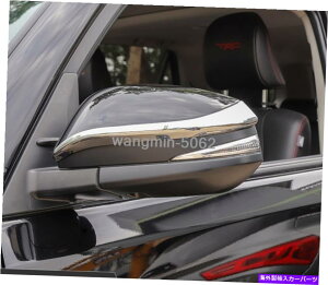N[Jo[ 2*g^4runner 2017-2019NTChhAEBOobN~[Jo[g 2*For Toyota 4runner 2017-2019 Chrome Side Door Wing Rearview Mirror Cover Trim