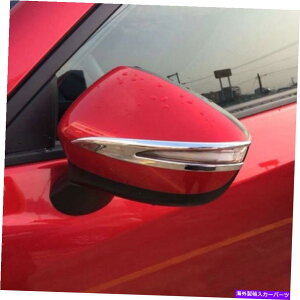 N[Jo[ 2PCS ABS ChromeobNr[TCh~[Jo[}c_CX-3 2016-2021ɓKĂ܂ 2pcs ABS Chrome Rearview Side Mirror Cover Trim Fit for Mazda CX-3 2016-2021