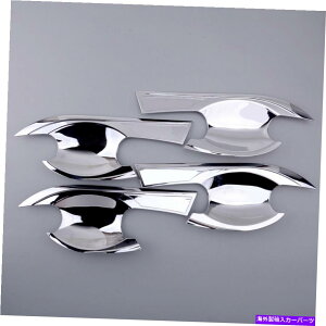 �N���[���J�o�[ Chrome Door Bowl InsertAcura TLX 2015 2016 2017 2018 2019 2020�ɓK������J�o�[ Chrome Door Bowl Insert Cover Fit For Acura TLX 2015 2016 2017 2018 2019 2020�y���s�A���i�z