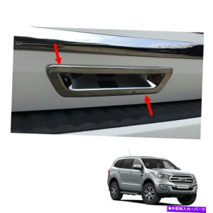 �N���[���J�o�[ 2015 2016 18�e�[���Q�[�g�n���h���J�o�[�N�����g����1 PC�t�B�b�g�t�H�[�h�G�x���X�g�G���f�o�[ 2015 2016 18 Tailgate Handle Cover Chrome Trim 1 Pc Fits Ford Everest Endeavour�y���s�A���i�z