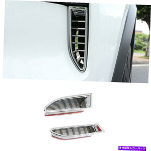 �N���[���J�o�[ Chrome Style abs2PCS�t�����g�w�b�h���C�g�A�C�����[�h�J�o�[�g�������Y���[�O21-2022 Chrome Style ABS 2PCS Front Headlight Eylied Cover Trim For Nissan Rogue 21-2022�y���s�A���i�z