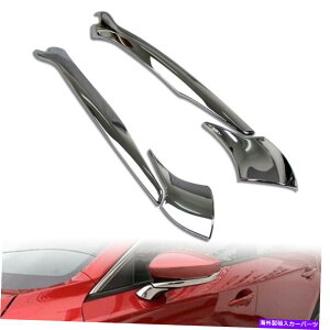 N[Jo[ 2019N2020}c_3Z_ɓKAr[~[TChK[hJo[g Rear View Mirror Side Guard Cover Trims Fit for 2019 2020 Mazda 3 Sedan