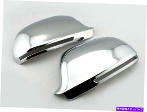 N[Jo[ AEfBA3 A4 A6 Q3VyÃNGNXeATCh~[Jo[ Chrome Exterior Side Mirror Cover For Audi A3 A4 A5 A6 Q3 New Pair