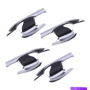 N[Jo[ 4xJ[hAnh{EJo[gOHGNvXNX2018-2020ɓKĂ܂ 4x Car Door Handle Bowl Cover Trim Fit for Mitsubishi Eclipse Cross 2018-2020