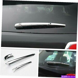 N[Jo[ W[vOh`FL[̃AEBhECp[Jo[g11-2021ANZT[N Rear Window Wiper Cover Trim For Jeep Grand Cherokee 11-2021 Accessories Chrome
