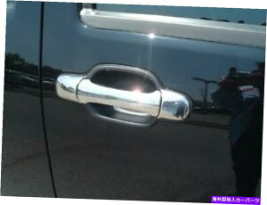 N[Jo[ 2004-2012V{[RhXeXX`[NhAnhJo[ 2004-2012 Chevrolet Colorado Stainless Steel Chrome Door Handle Cover