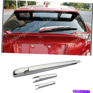 N[Jo[ g^̂߂Chr C-HR 2016-2021 ABS ChromeAEBhECp[gA[Jo[ For Toyota CHR C-HR 2016-2021 ABS Chrome Rear Window Wiper Trim arm decor Cover