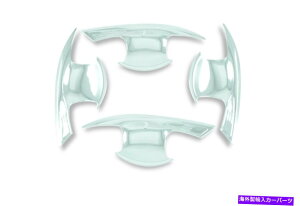 �N���[���J�o�[ Chrome 4DR�n���h���{�E���C���T�[�g�J�o�[�t�B�b�g�g���^Hilux Revo SR5 M70 M80 2016-on CHROME 4DR HANDLE BOWL INSERT COVER FIT TOYOTA HILUX REVO SR5 M70 M80 2016-ON�y���s�A���i�z