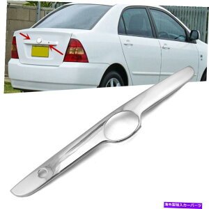 �N���[���J�o�[ �g���^�J���[���̃��A�g�����N���t�g���[���f�B���O�J�o�[�g�����f�R���[�V����03-08�N���� Rear Trunk Lift Molding Cover Trim Decoration For Toyota Corolla 03-08 Chrome�y���s�A���i�z