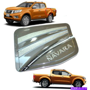 N[Jo[ tBbg2015-16YioNP300teBAR^NLbvJo[gNg Fit 2015-16 Nissan Navara Np300 Frontier Fuel Tank Cap Cover Trim Chrome Trim