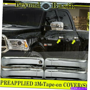 N[Jo[ 2009-2015 2016 2017 2018 Dodge Ram Chrome Door HandleJo[ĂȂPSKȂSMT For 2009-2015 2016 2017 2018 DODGE RAM CHROME Door Handle COVERS No PSK No SMT