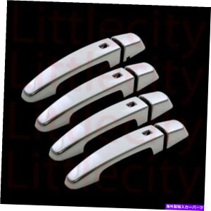 N[Jo[ tBbgF13 14 15 16 17 Cadillac XTS Chrome DoornhJo[4̃X}[gL[z[ Fit: 13 14 15 16 17 Cadillac XTS Chrome Door Handle Covers with 4 smart keyhole