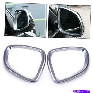 N[Jo[ yAN[bLobN~[t[Jo[BMW x5 x6 2014-16p̃g Pair Chrome Plated Rearview Mirror Frame Cover Trim Decor For BMW X5 X6 2014-16