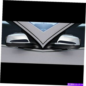 �N���[���J�o�[ �t�B�b�g2013 2014 2015�V�{���[�V�{���[�}���u�N�����~���[�J�o�[�Z�b�g�㔼���̃L���b�v Fit 2013 2014 2015 CHEVY Chevrolet MALIBU Chrome Mirror Cover Set Top Half Cap�y���s�A���i�z