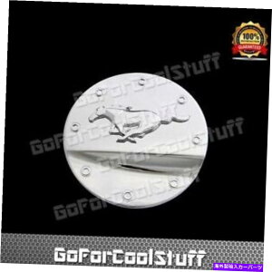 �N���[���J�o�[ �t�B�b�g2015 16 17 18 19 20 21�t�H�[�h�}�X�^���O�N�����K�X�L���b�v�J�o�[�t���|�j�[���S Fit 2015 16 17 18 19 20 21 Ford Mustang Chrome Gas Cap Cover With Pony Logo�y���s�A���i�z