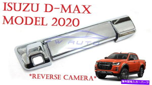 N[Jo[ Ne[Q[ghAnhJJo[ɓKC\YD}bNXfIsbNAbvute2020 CHROME TAILGATE DOOR HANDLE CAMERA COVER FITS ISUZU D-MAX RODEO PICKUP UTE 2020