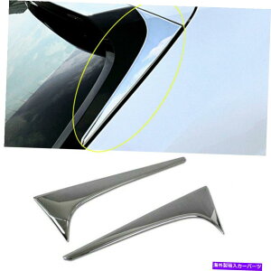 �N���[���J�o�[ Lexus UX 200 250H 260H 2019-2022�N�������A�E�B���h�E�E�B���O�T�C�h�J�o�[�g�����ɓK�� Fit for Lexus UX 200 250h 260h 2019-2022 Chrome Rear Window Wing Side Cover Trim